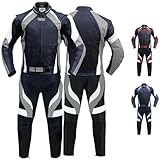 German Wear 2-teiler Motorradkombi Biker lederkombi aus Rindsleder, 50/M,...