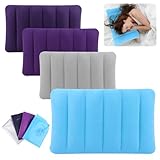 4 Stk Aufblasbare Kissen Aufblasbar Aufblasbares Kissen Strand Strandkissen...