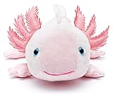 Uni-Toys - Axolotl (rosa) - 32 cm (Länge) - Plüsch-Wassertier -...