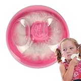 Körperpuderspender – 9 cm Samt-Puff-Behälter, reisefreundliche Hülle,...