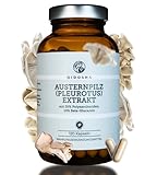 QIDOSHA® Austernpilz (Pleurotus) Extrakt, 120 Kapseln im Apothekerglas,...