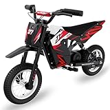 RCB TECH R9X Elektro Motorrad Kinder, Elektromotorrad mit Leistungsstarker...