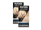 Syoss Color Coloration 9_5 Kühles Perlblond Stufe 3 (2 x 115 ml),...