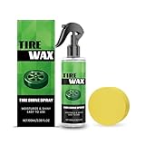 XDGJTBFMY 100 ml Reifenglanzspray Reifenglanzbeschichtung Kunststoff...