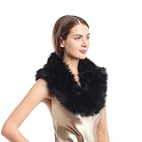 Soul Young Damen Fellkragen Pelzkragen Kunstfell Kunstpelz Winter Schal...