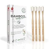 Bamboo Clean Nano Bambus Zahnbürsten, 20.000 weiche und organische...