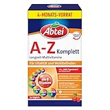 Abtei A-Z Komplett Langzeit-Multivitamine – Für mehr Vitalität – Mit...