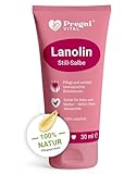 ❤️ 100% LANOLIN Brustwarzensalbe - 30 ml - PregniVital® Stillsalbe...