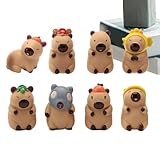 Kleine Capybara-Figuren, kleine Capybara-Figur, 8 x kleines Spielzeug...