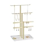 pickpiff Schmuck Organizers, Schmuckständer 32cm Groß, 4 Ebenen Robust...