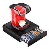 64 Kapselhalter für Tassimo Kapseln Aufbewahrung, Metall Kapselspender,...