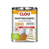 Clou Hartwachsöl farblos: Strapazierfähiges Holzöl für Innenbereiche, 2...