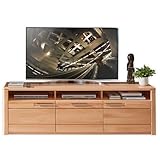 NATURE ONE TV-Lowboard in Kernbuche teil-massiv FSC-zertifiziert - Moderner...