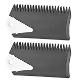 Alomejor Surf Wax Comb, 2 Stück PVC Surfbrett Wachskamm Entferner Reiniger...