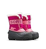 Sorel KIDS SNOW COMMANDER Schneestiefel für Unisex Baby, Rot (Tropic Pink...