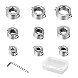9 Tlg Tiefenanschlagringe Set, Bohrer Tiefenstopp Kragen...