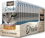 Leonardo Drink Lachs, 20 x 40 g, Getränk für Katzen, sehr...