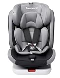 Fourward Baby Autositz Kindersitz 360°drehbar mit ISOFIX und Ruheposition,...