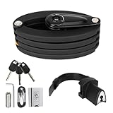 Moliuoly Fahrrad Faltbares Zahlenschloss aus Zinklegierung mit ABS...