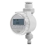 Sonew Solarbetriebener Gartenwassertimer mit LCD-Display und...
