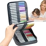 Ungtyb Acrylic Paint Marker Set, 84 Vibrant Colors for Craft Projects, Art...