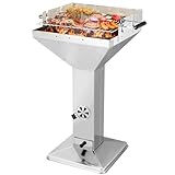 Trichtergrill, Holzkohlegrill edelstahl, Portable Campinggrill...