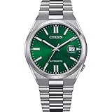 CITIZEN Herren Analog Automatik Uhr mit Edelstahl Armband NJ0150-81X