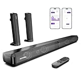 ULTIMEA 2.2 Soundbar für TV Geräte, VoiceMX, App-gesteuerten, 100W...
