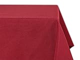 BEAUTEX fleckenabweisende und bügelfreie Tischdecke - Tischtuch mit...