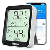 Govee Bluetooth Thermometer Hygrometer Innen, LCD Digital Temperatur...