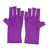 VICASKY 2 Stück UV-Handschuhe UV-Handschuh für Nageltrockner...