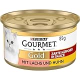 Gourmet PURINA GOURMET Gold Zarte Häppchen in Sauce Katzenfutter nass, mit...