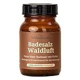 Schlosskräuter Badesalz Waldluft 100% natürlich mit Fichte 200g |...