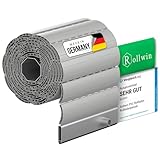 Rollwin Rollladen GRAU - PVC Rolladen nach Maß - Mini & Maxi Profil...