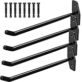WELLGRO 4X Wandreifenhalter - Reifen Wandhalterung - inkl. Metallschrauben...