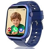 4G Smartwatch Kinder, IP68 Kinder Smartwatch mit GPS und Telefon, HD...