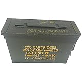 Armeeverkauf US Munitionskiste Metallkiste klein gebraucht 27,5 x 10,0 x...