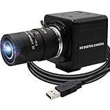 Svpro 4K Webcam mit Zoomobjektiv,Ultra HD Videokamera mit CMOS Sensor 10X...