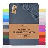 NatureMark Mikrofaser SPANNBETTLAKEN zum Sparpreis! viele Größen und...