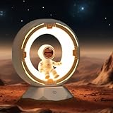 Nachtlicht für Kinder, Astronauten-Weltraum-Lampe mit 9-stufigem, kaltem,...