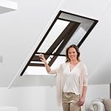 empasa Insektenschutz Fliegengitter Dachfenster Plissee Master Alurahmen,...