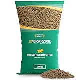 Agrarzone Minischweinfutter Pellets 20 kg - Schweinefutter für...