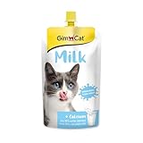 GimCat Milk - Katzenmilch aus echter laktosereduzierter Vollmilch mit...