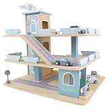 Bandits & Angels Holzspielzeuggarage Bandits Parkerlebnis mit 3 Etagen und...