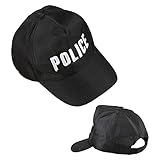 W WIDMANN MILANO Party Fashion 03636 - Polizei Cap, Größenverstellbar,...