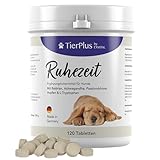 TierPlus Ruhezeit Tabletten für Hunde, Relax Tabs mit Baldrian,...