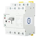 DEWIN Automatischer Transferschalter, ATS G2R 4P 63A DIN-Schiene Dual Power...