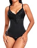 PASUDA Shapewear Damen Bauchweg Body Shaper Stark Formend Bodysuit Sexy...