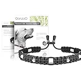 Ganzoo EM Keramik Hunde-Halsband/Paracord 550 Halsband mit Zier-Perlen und...