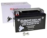 2EXTREME 12V 6Ah 2TX7A-4 Motorrad Batterie, wartungsfrei versiegelt und...